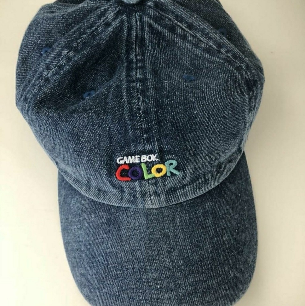CRSHR GAMEBOY COLOR CAP DENIM